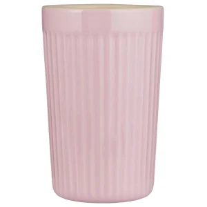 Tazza da caffè -latte in ceramica alta con righe Mynte -Ib Laursen