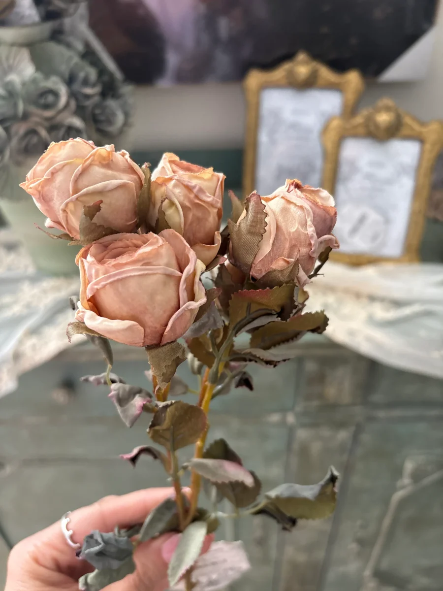 Rosa Blanc Mariclò Florileggio 43 cm - immagine 5