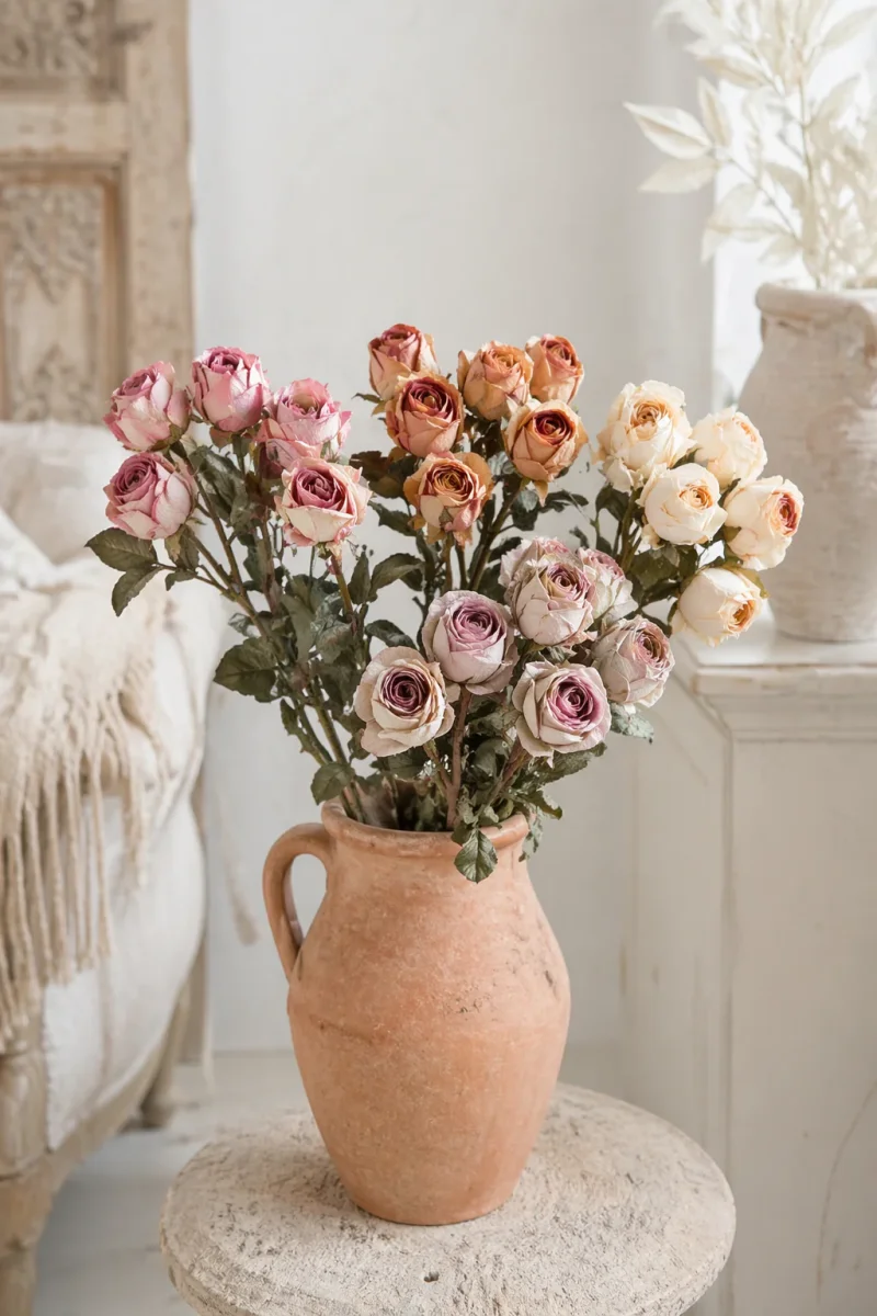 Rosa Blanc Mariclò Florileggio 43 cm