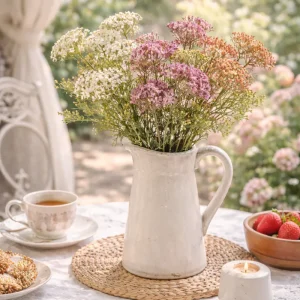 Bouquet di Fiori di Campo Decorativi – Altezza 45 cm Nuvole di Stoffa