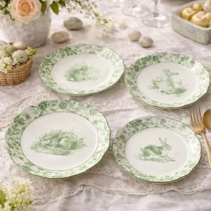 Piatto da dolce Le Jardin in ceramica 20 cm
